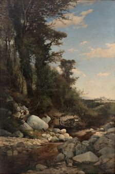 Batán Stream, (El Escorial), c1887. Creator: Antonio Graner Vinuelas