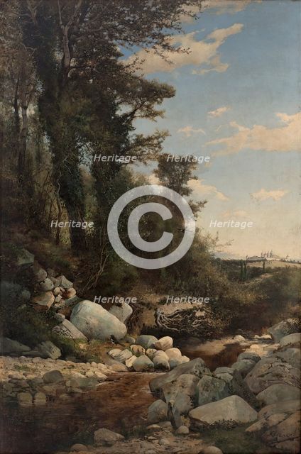 Batán Stream, (El Escorial), c1887. Creator: Antonio Graner Vinuelas.