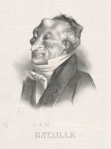 Bataille (Alex. Simon Pataille), 19th century. Creator: Honore Daumier