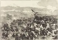 Bataille de Plevna. Le 30 Juillet, Attaque des Hauteurs..., 1883/1890. Creator: Daniel Urrabieta Vierge