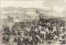 Bataille de Plevna. Le 30 Juillet, Attaque des Hauteurs..., 1883/1890. Creator: Daniel Urrabieta Vierge