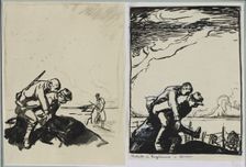 Bataille de Rozelieures en Lorraine, 1914. Creator: Auguste Louis Lepère (French, 1849-1918)