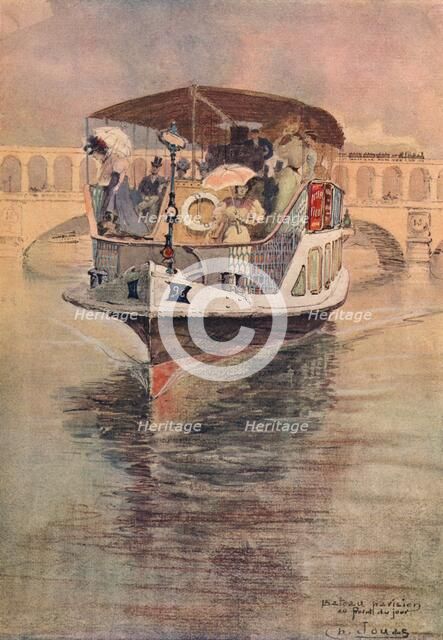 'Bateau-Parisien at the Point du Jour', 1915. Artist: Charles Jouas.