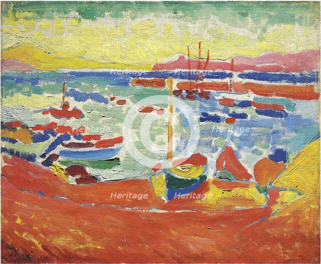 Bateaux à Collioure, 1905. Creator: Andre Derain.