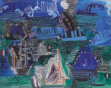 Bateaux (Boats), c1930. Creator: Dufy, Raoul (1877-1953)