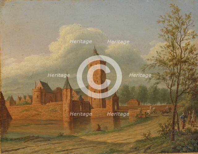 Batestein Castle near Vianen, 1840. Creator: Jan Jacob Teyler van Hall.