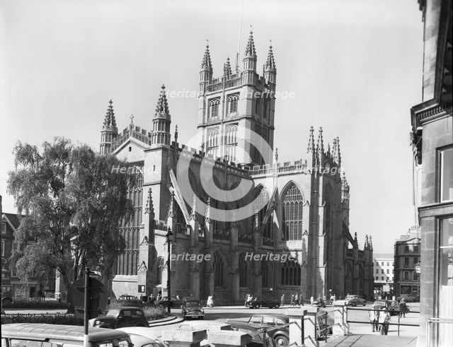 Bath Abbey, Bath, c1955. Creator: Arthur Charles Kirby Ware.