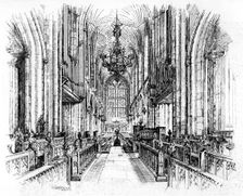 Bath Abbey, Bath, Somerset, 1902-1903.Artist: Edward J Burrows