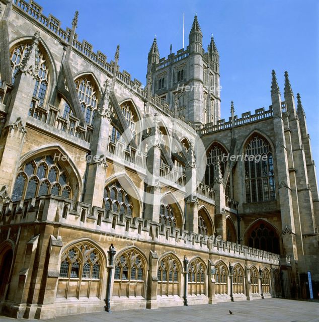 Bath Abbey, Bath, Somerset, c2000s(?). Artist: Unknown.