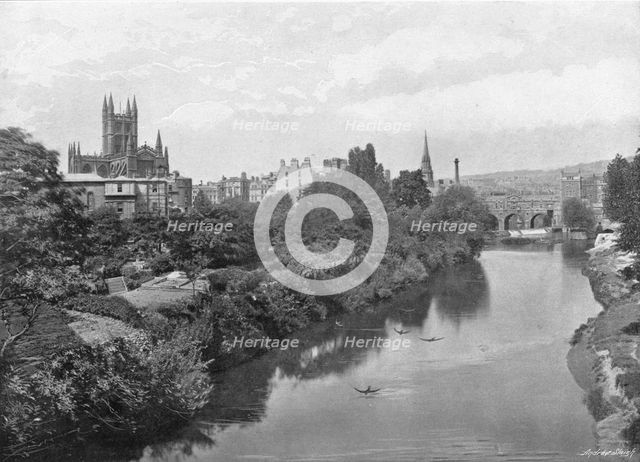 'Bath', c1896. Artist: J Dugdale & Co.