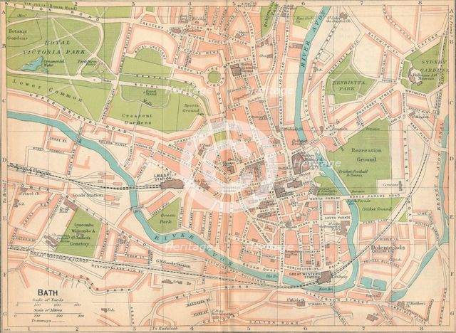 'Bath' c20th Century. Artist: John Bartholomew.