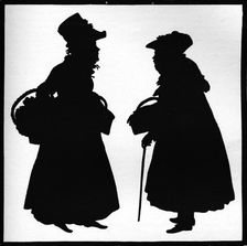 Bath Characters c1832. Artist: Auguste Amant Constant Fidele Edouart