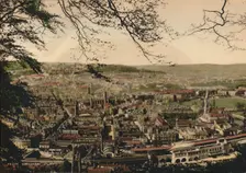 Bath from Beechen Cliff, c1925