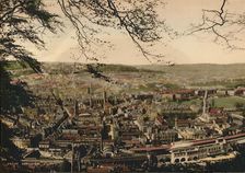 Bath from Beechen Cliff, c1925