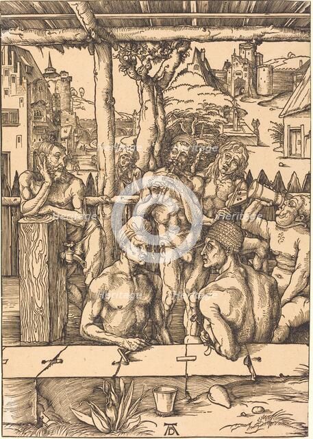 Bath House, c. 1496/1497. Creator: Albrecht Durer.