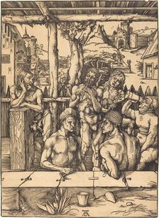 Bath House, c. 1496/1497. Creator: Albrecht Durer