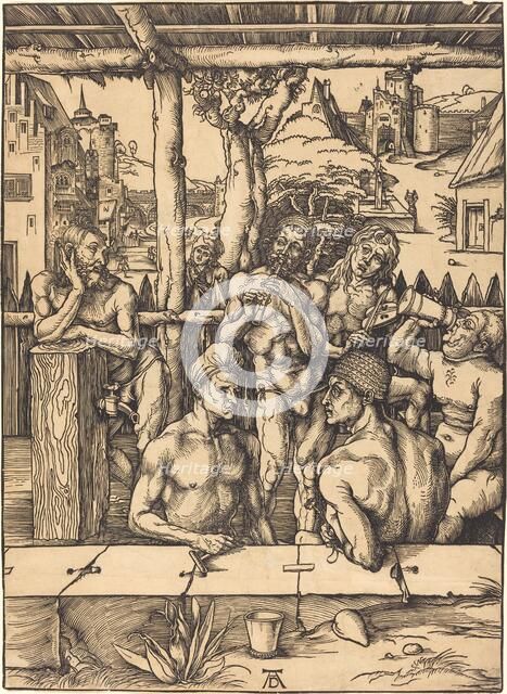 Bath House, c. 1496/1497. Creator: Albrecht Durer.
