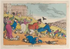 Bath Races, November 20, 1810., November 20, 1810. Creator: Thomas Rowlandson