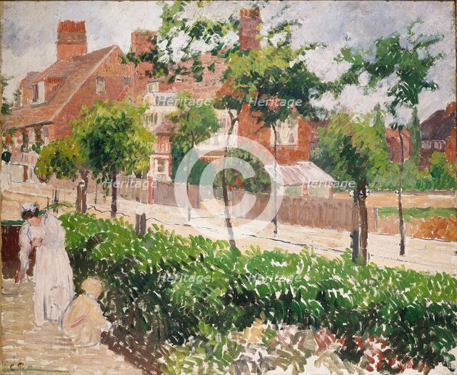 Bath Road, London, 1897. Artist: Camille Pissarro.