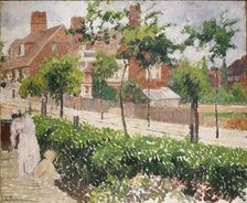 Bath Road, London, 1897. Artist: Camille Pissarro