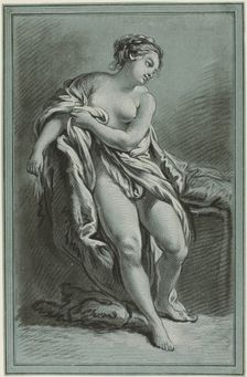Bather, 1768. Creator: Louis Marin Bonnet