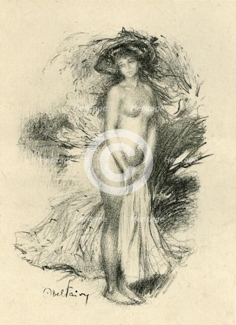 Bather, 1903.  Creator: Unknown.