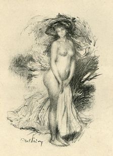 Bather, 1903. Creator: Unknown