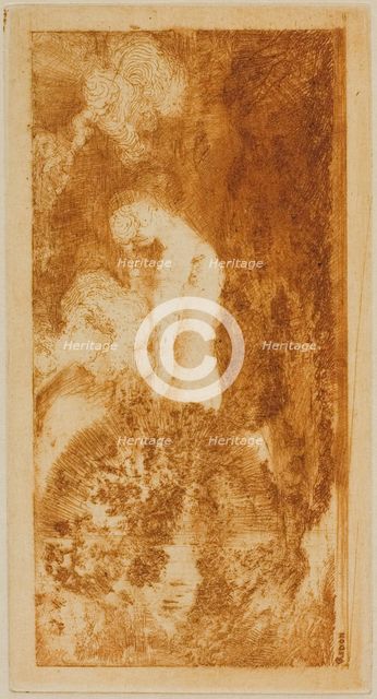 Bather, 1904. Creator: Odilon Redon.