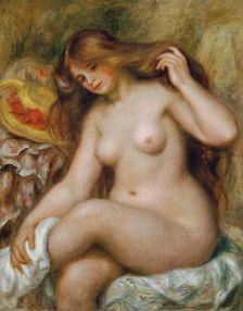 Bather with Blonde, Loose Hair, c. 1903. Creator: Renoir, Pierre Auguste (1841-1919)