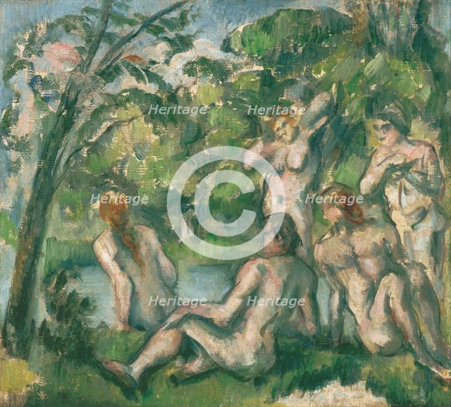 Bathers, 1884-1887.
