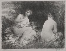 Bathers, 1899. Creator: Henri Fantin-Latour (French, 1836-1904)