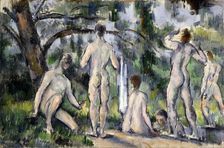 Bathers 1890-1894. Artist: Paul Cezanne