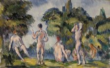 Bathers, 1890/94. Creator: Paul Cezanne