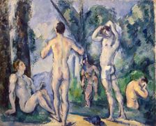 Bathers, 1890. Creator: Paul Cezanne