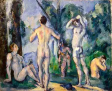 Bathers c1890. Artist: Paul Cezanne