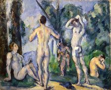 Bathers c1890. Artist: Paul Cezanne