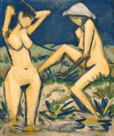 Bathers, c1920. Creator: Otto Mueller