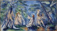 Bathers, ca 1895-1896. Creator: Cézanne, Paul (1839-1906)