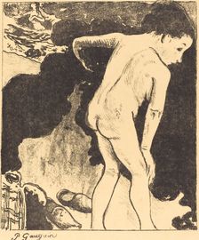 Bathers in Brittany (Baigneuses Bretonnes), 1889. Creator: Paul Gauguin