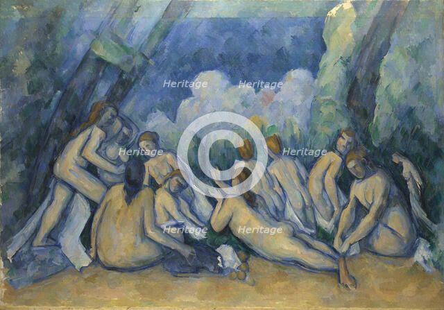 Bathers (Les Grandes Baigneuses), 1894-1905. Artist: Cézanne, Paul (1839-1906)