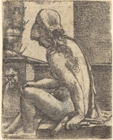 Bathing Woman, c. 1520/1530. Creator: Albrecht Altdorfer