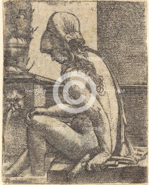 Bathing Woman, c. 1520/1530. Creator: Albrecht Altdorfer.