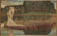 Bathing woman, c. 1906