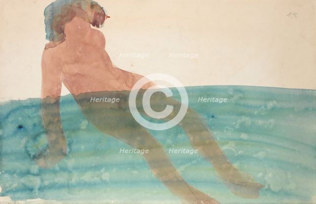 Bathing Woman, c.1901-1902. Artist: Rodin, Auguste (1840-1917)