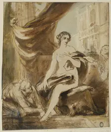 Bathing woman. Creator: Jurgen Ovens