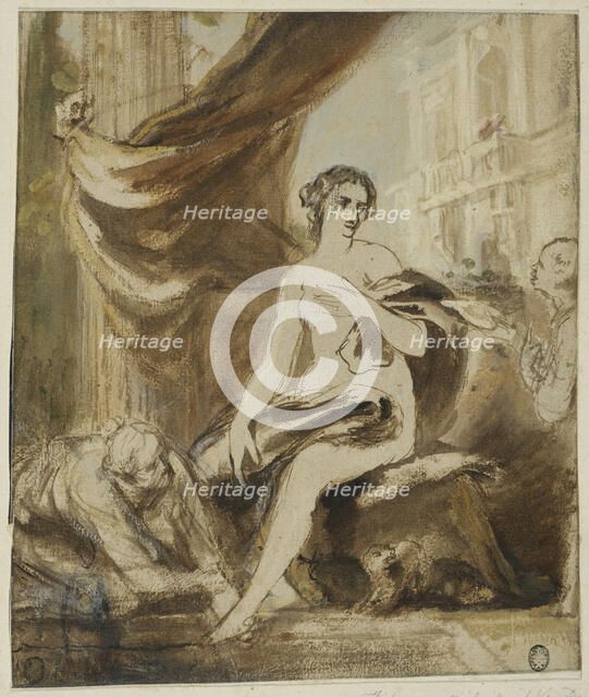 Bathing woman. Creator: Jurgen Ovens.