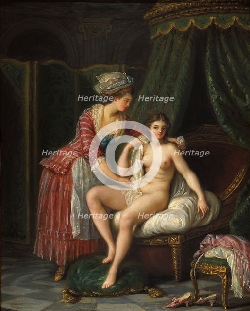 Bathing, c1780. Creator: Nicolas-Rene Jollain.