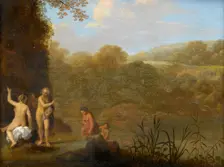 Bathing Girls, after c.1646. Creator: Cornelis van Poelenburgh
