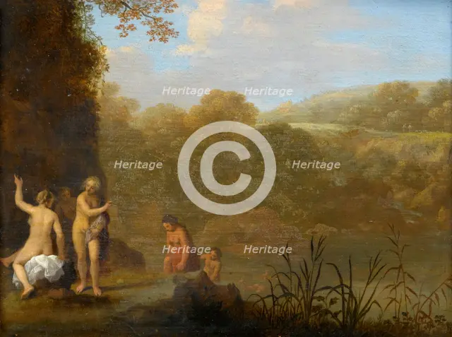 Bathing Girls, after c.1646. Creator: Cornelis van Poelenburgh.