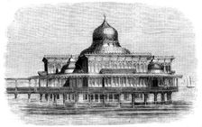 Bathing Kiosk in course of construction for the Viceroy of Egypt, 1858. Creator: Unknown